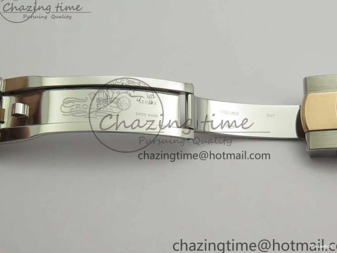 Black 904 36mm Jubilee Wrapped RG Bracelet 116231 GMF SS SS RG DateJust on Dial Diam A2836 Wrapped 0313